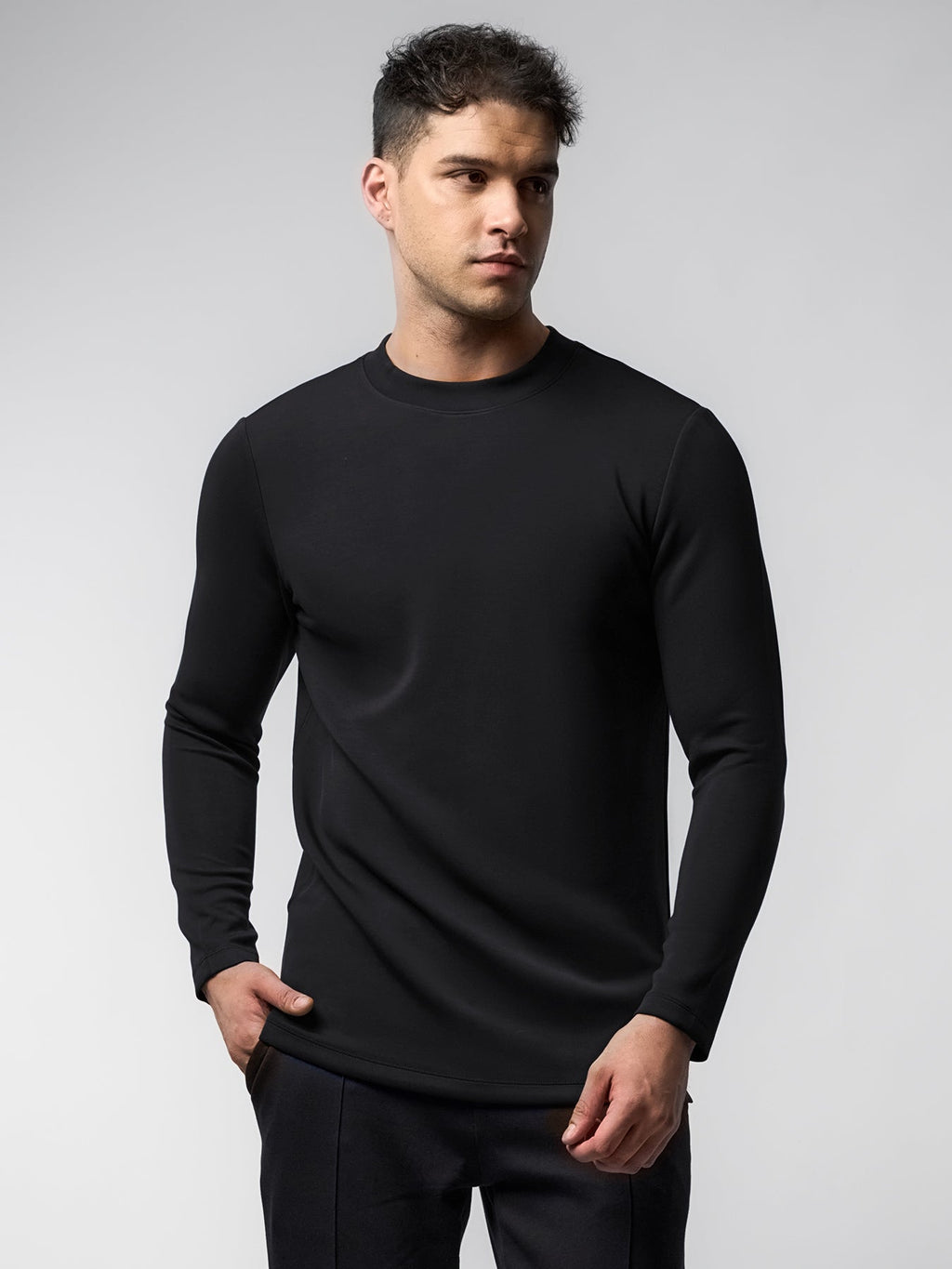 Modal Blend Long Sleeve Tee