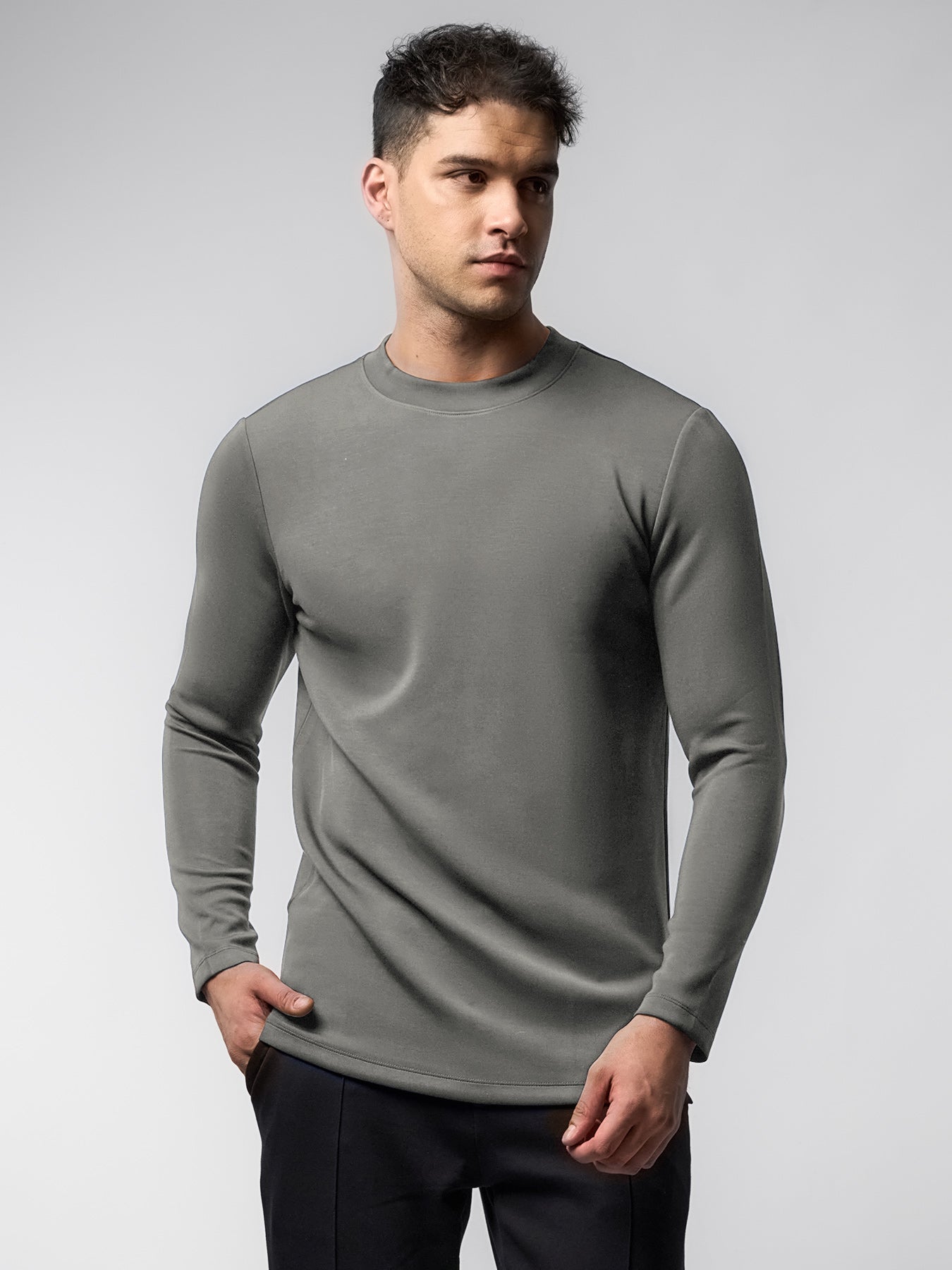 Modal Blend Long Sleeve Tee
