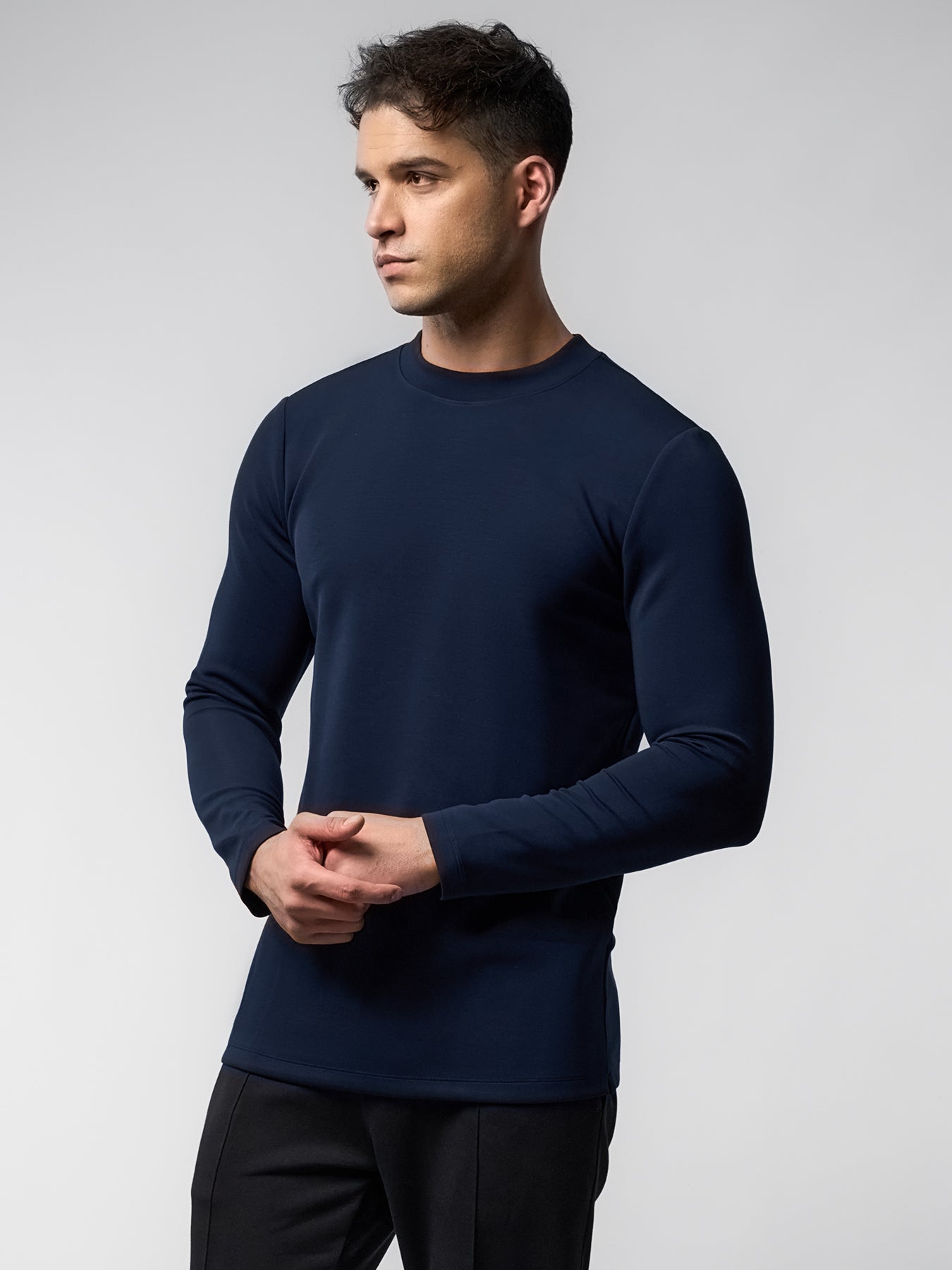 Modal Blend Long Sleeve Tee