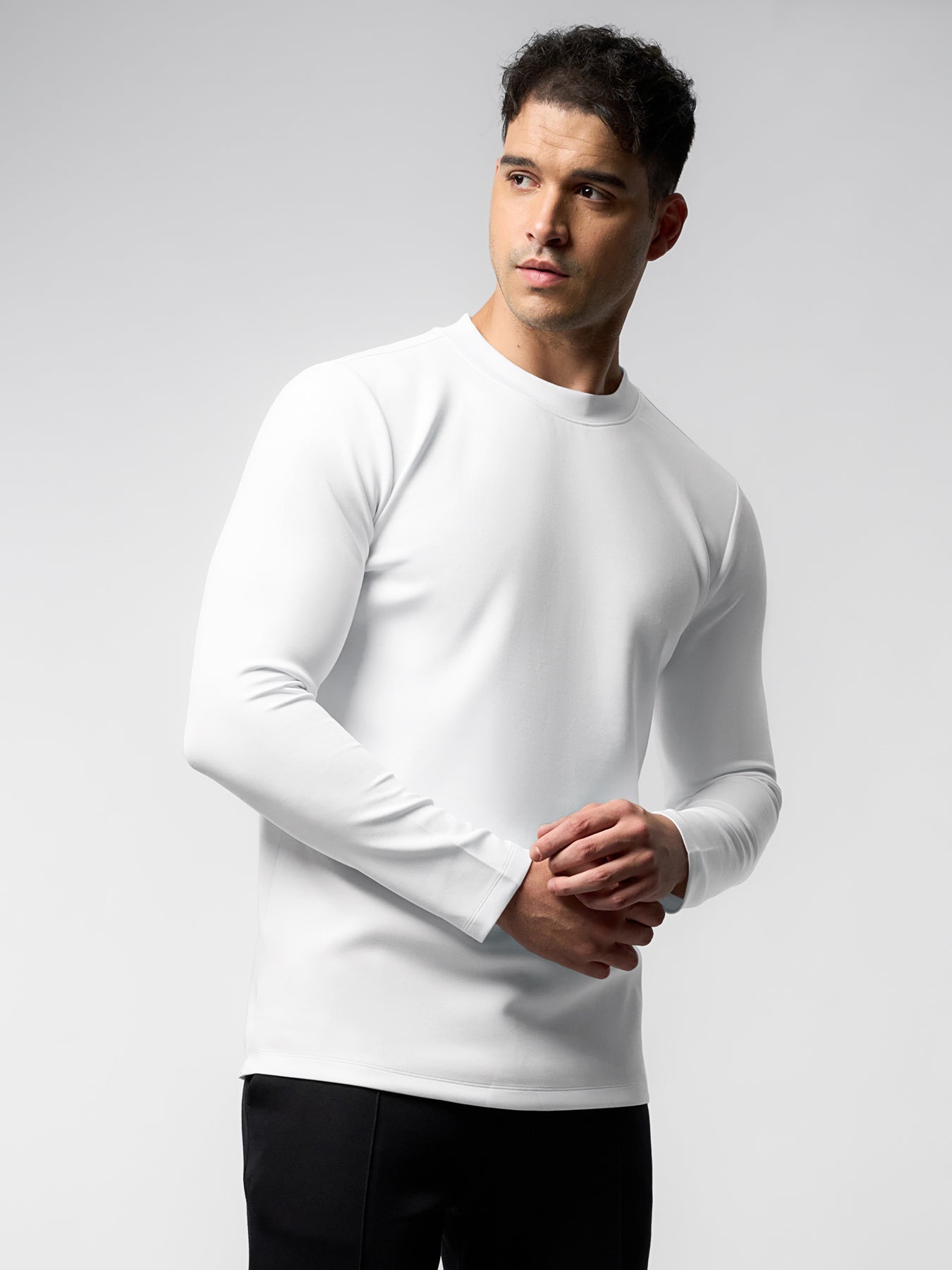 Modal Blend Long Sleeve Tee