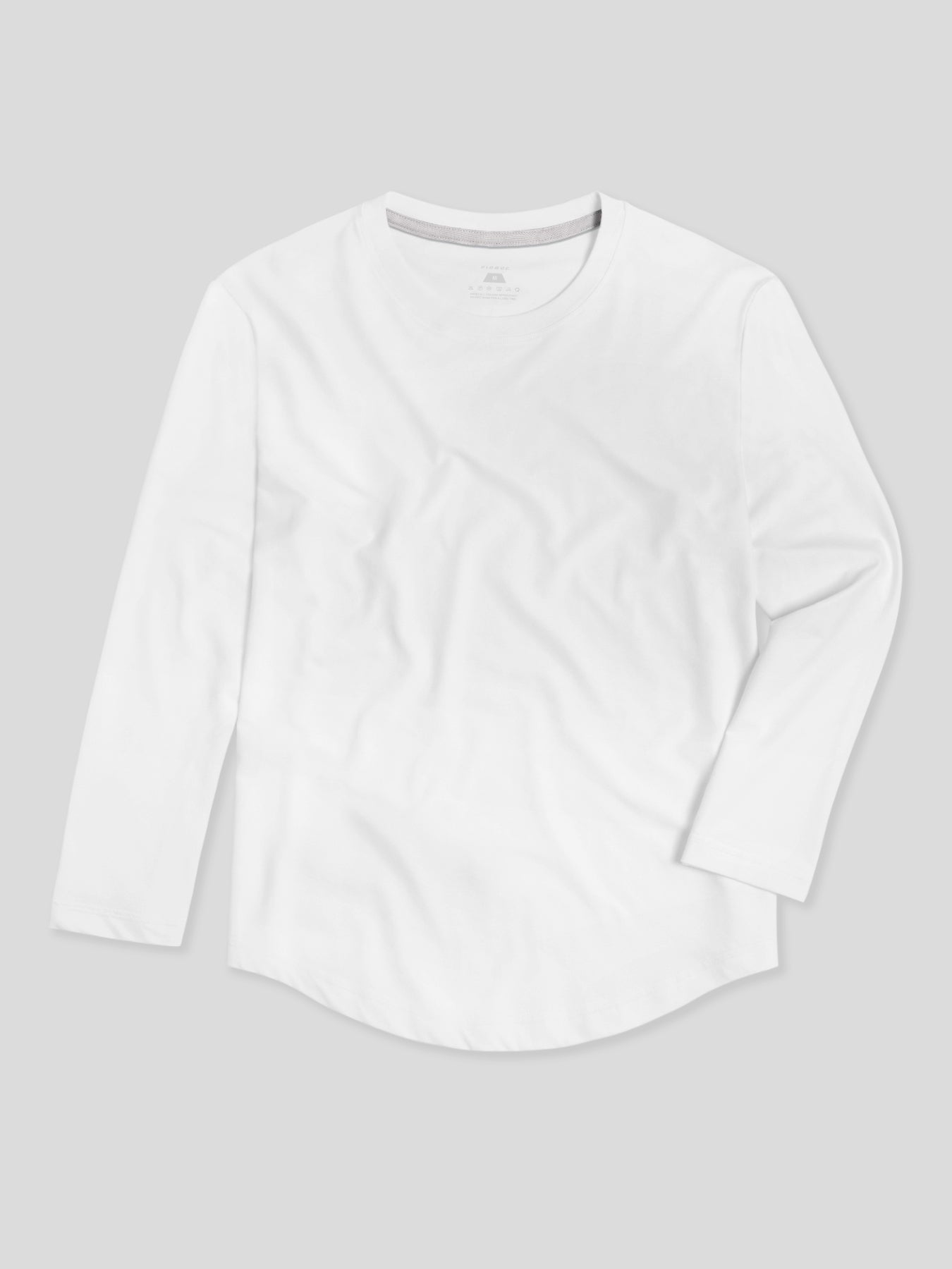StaySmooth Long Sleeve Elongated Tee:Classic Fit