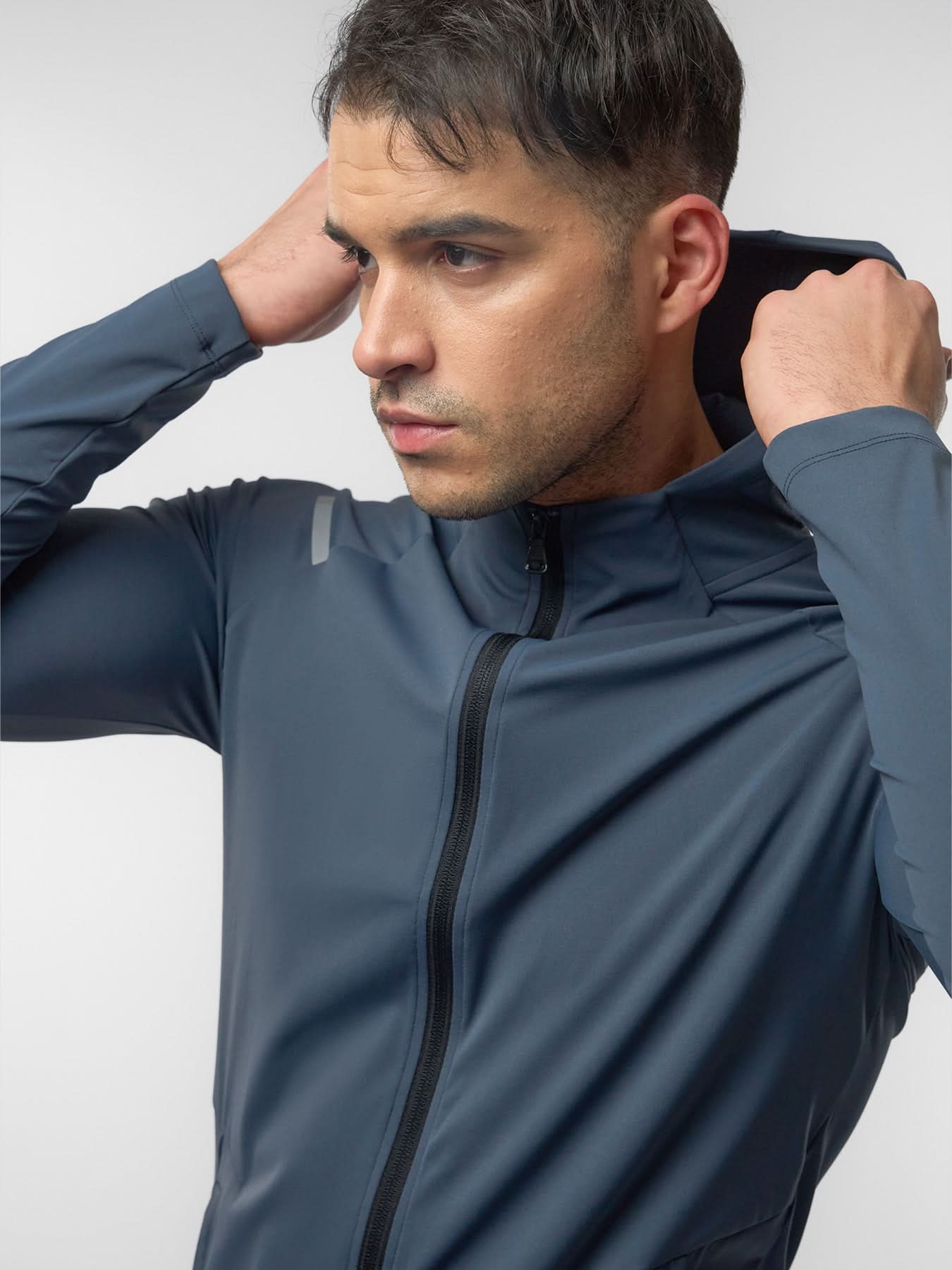 SmoothBlend Quick Dry Sports Fitness Hooded Jacket
