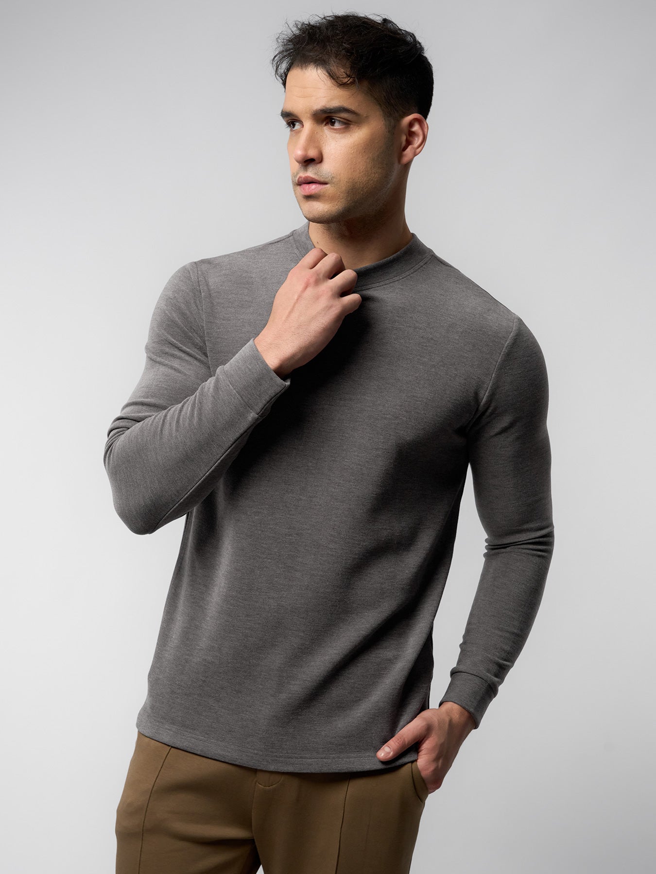 StaySmooth Fleece Long Sleeve Tee