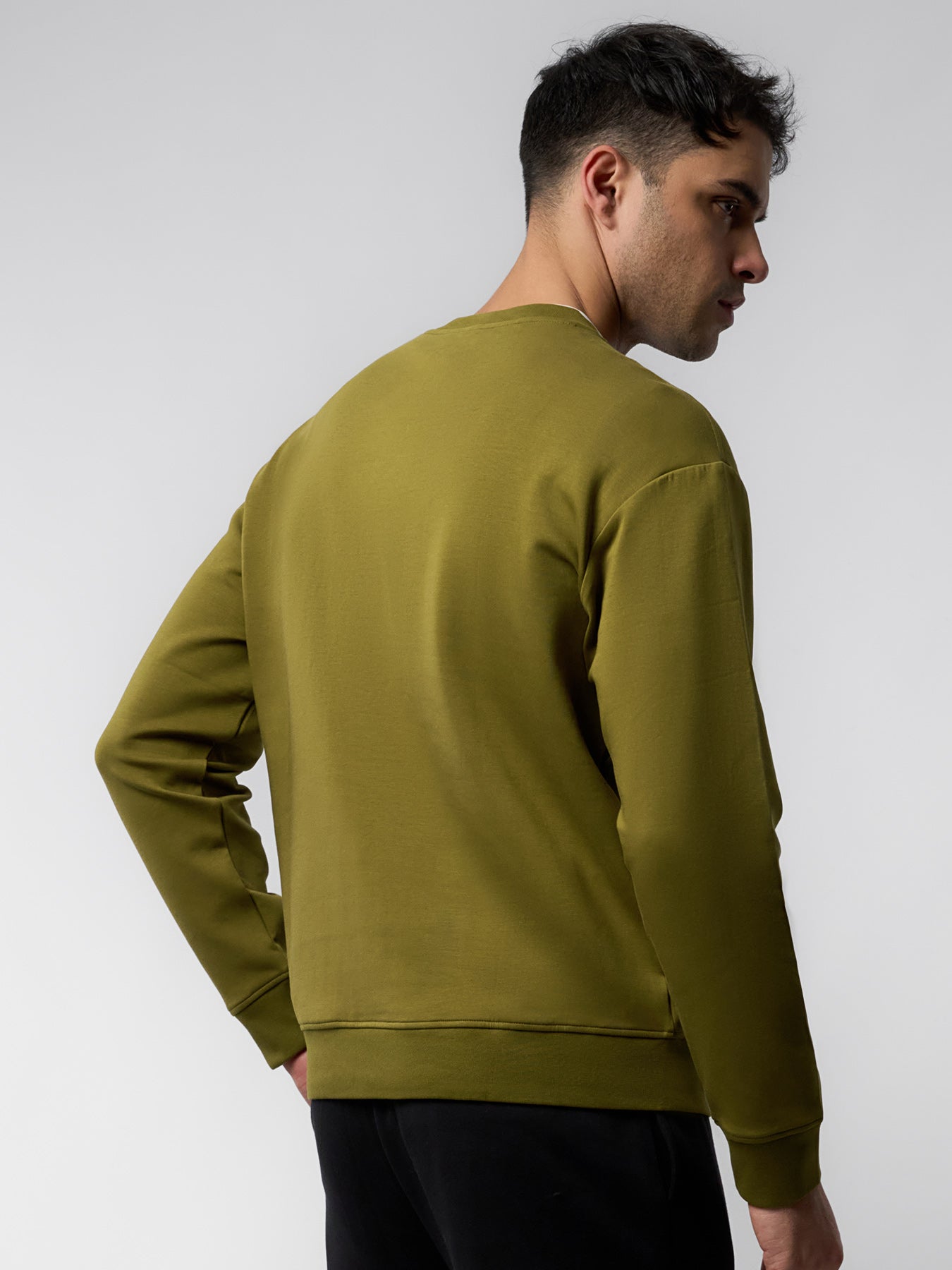 CozySpacer SuedePatch Sweatshirt