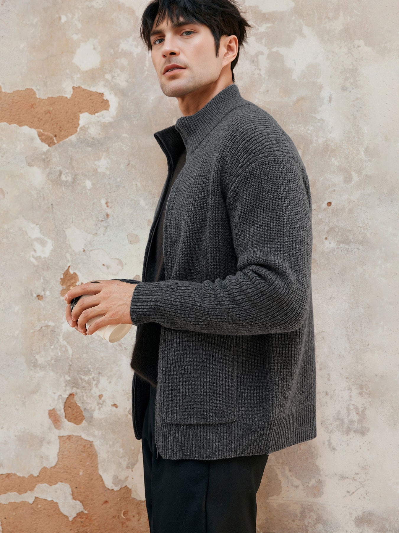 GentleKnit Full Zip Sweater Jacket