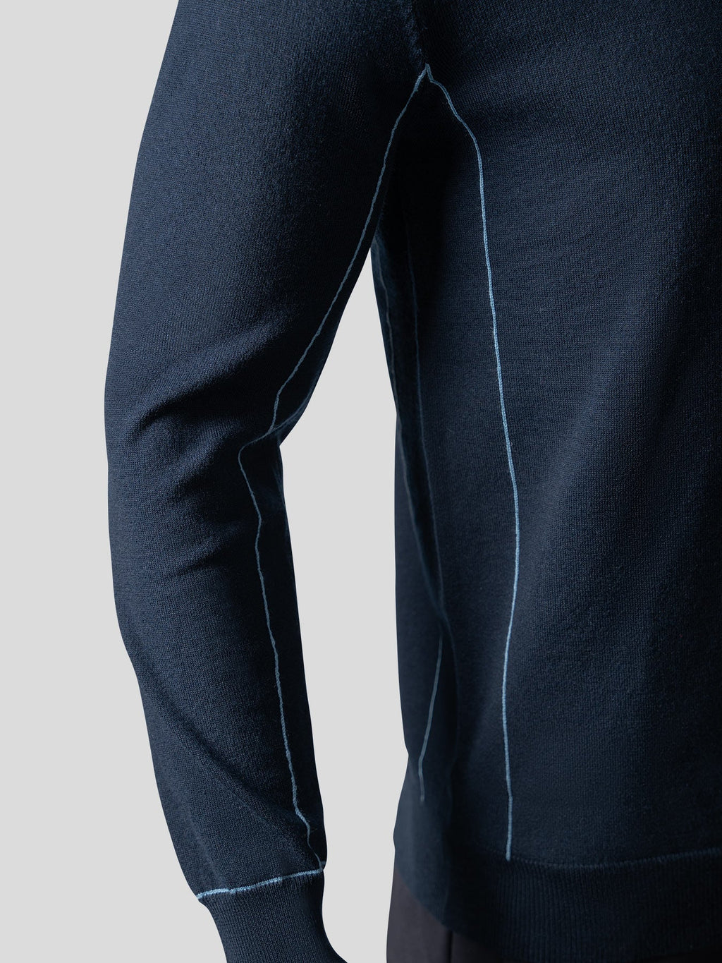 GentleKnit Contrast Stitch Sweater