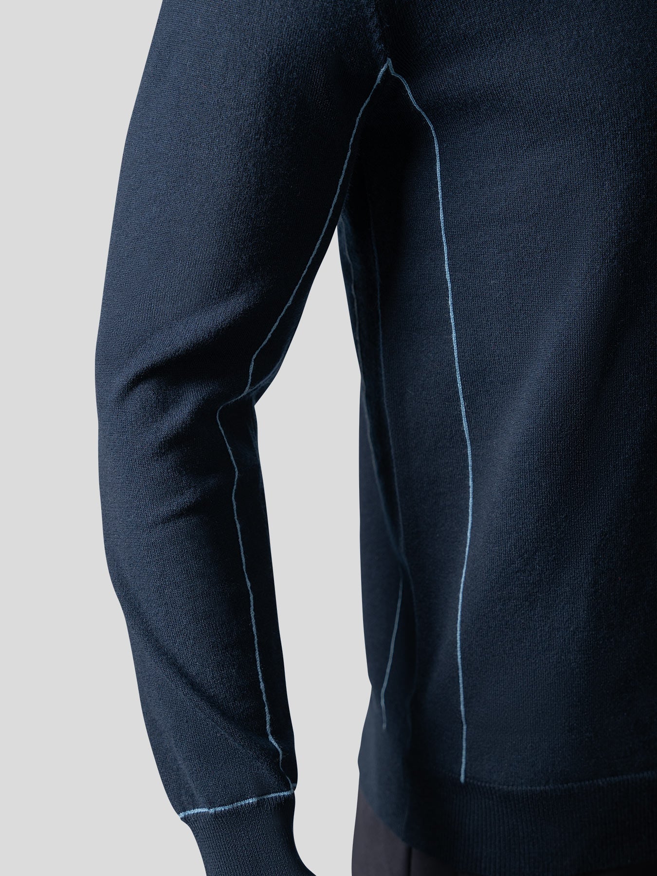 GentleKnit Contrast Stitch Sweater