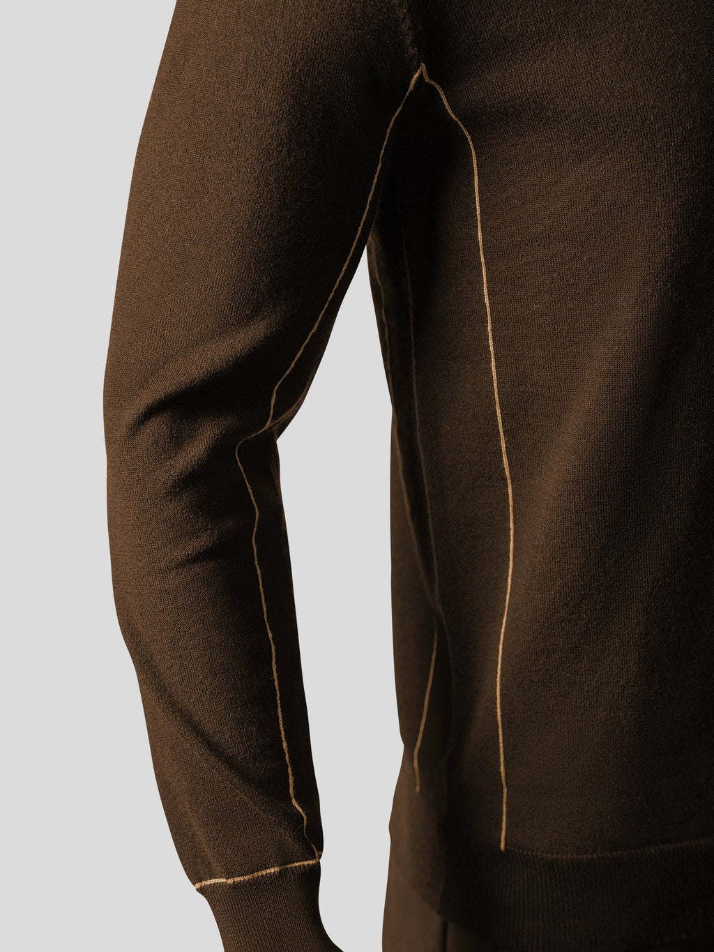 GentleKnit Contrast Stitch Sweater