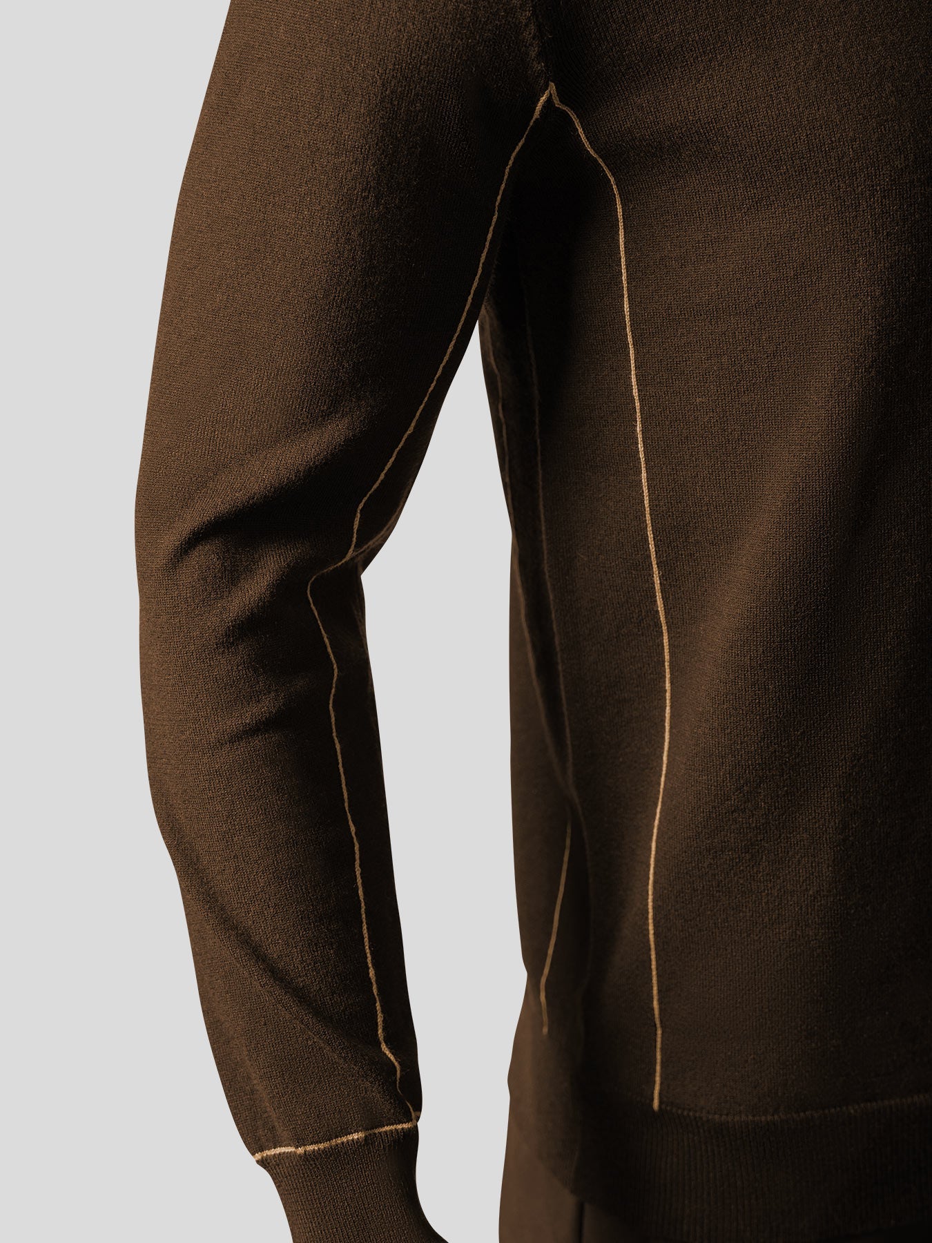 GentleKnit Contrast Stitch Sweater