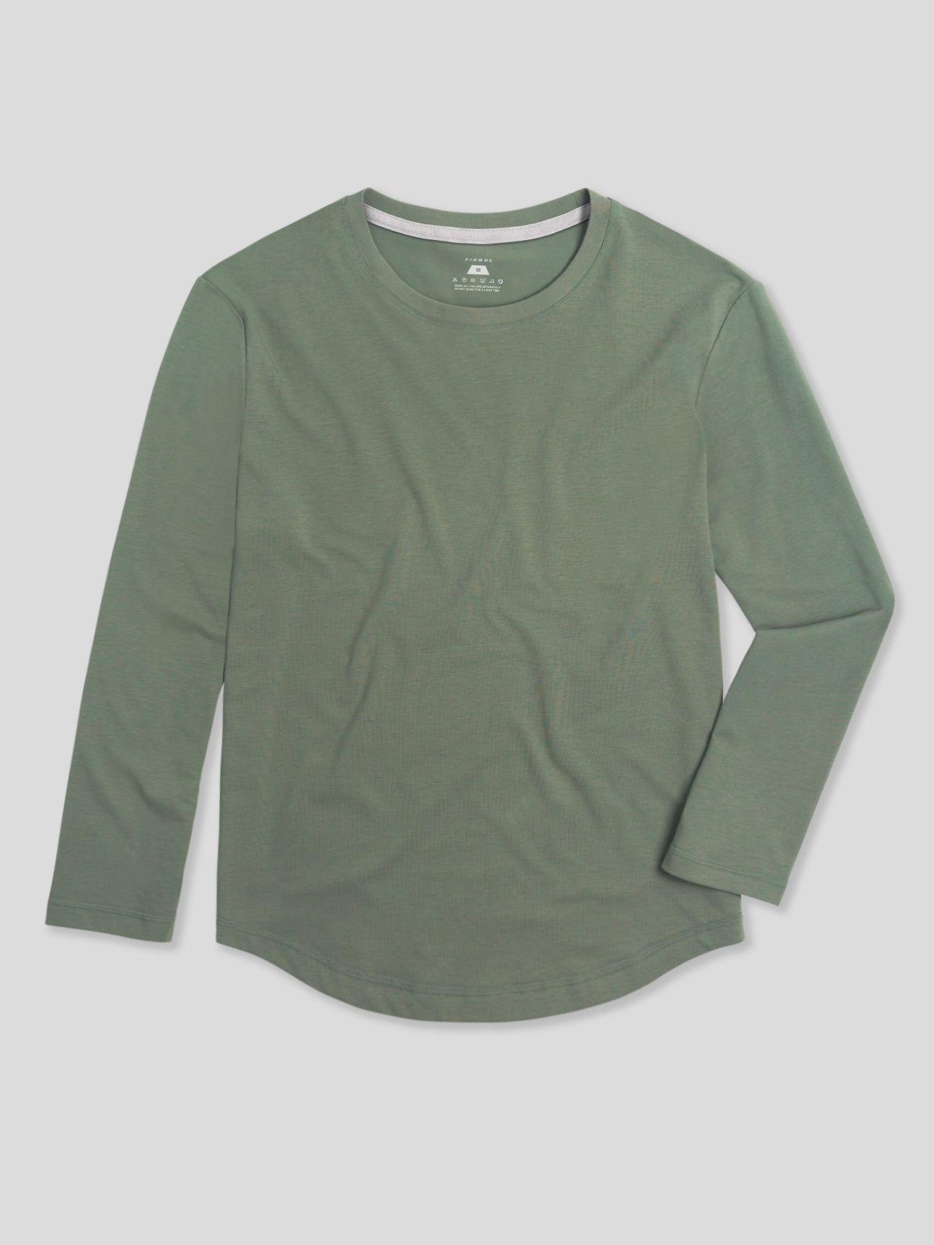 StaySmooth Long Sleeve Elongated Tee:Classic Fit