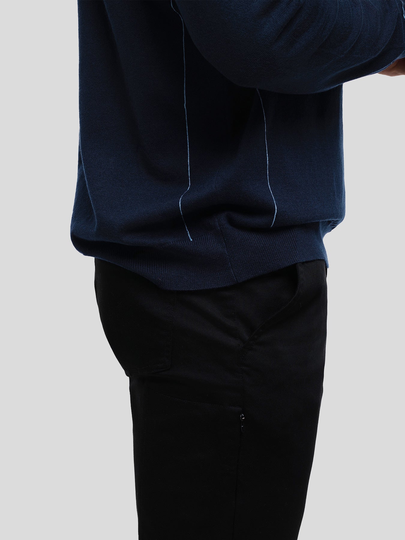 GentleKnit Contrast Stitch Sweater