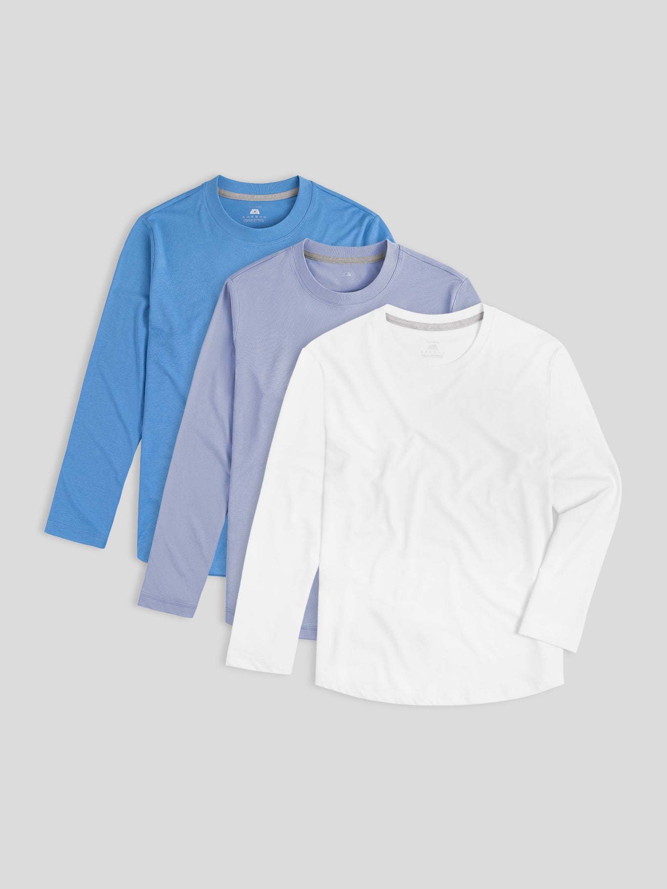 Staysmooth Long Sleeve Tee New Multicolor 3-Pack: Classic Fit