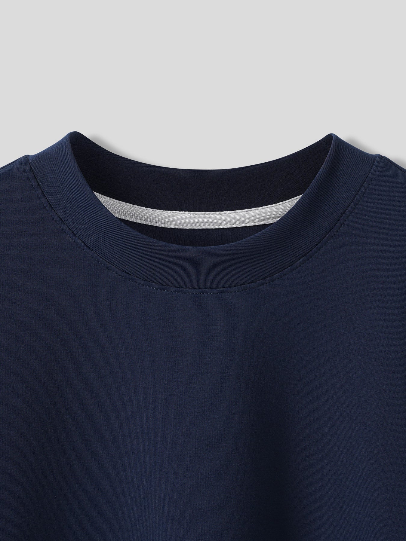 Modal Blend Crew Neck Sweatshirt