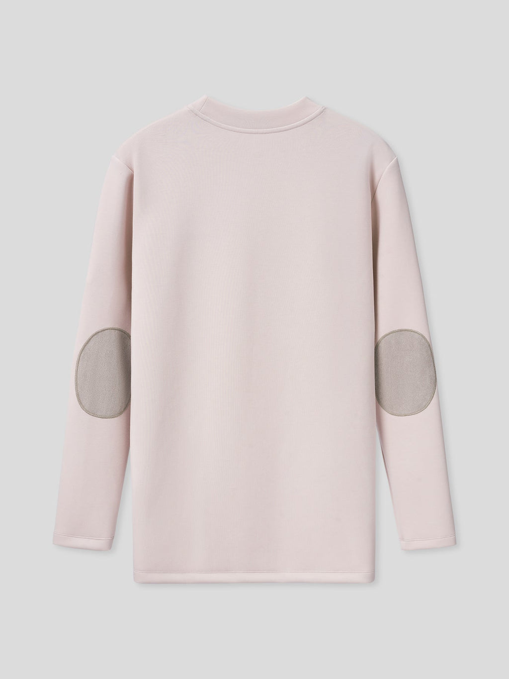 Modal Blend Elbow Patch Long Sleeve Tee