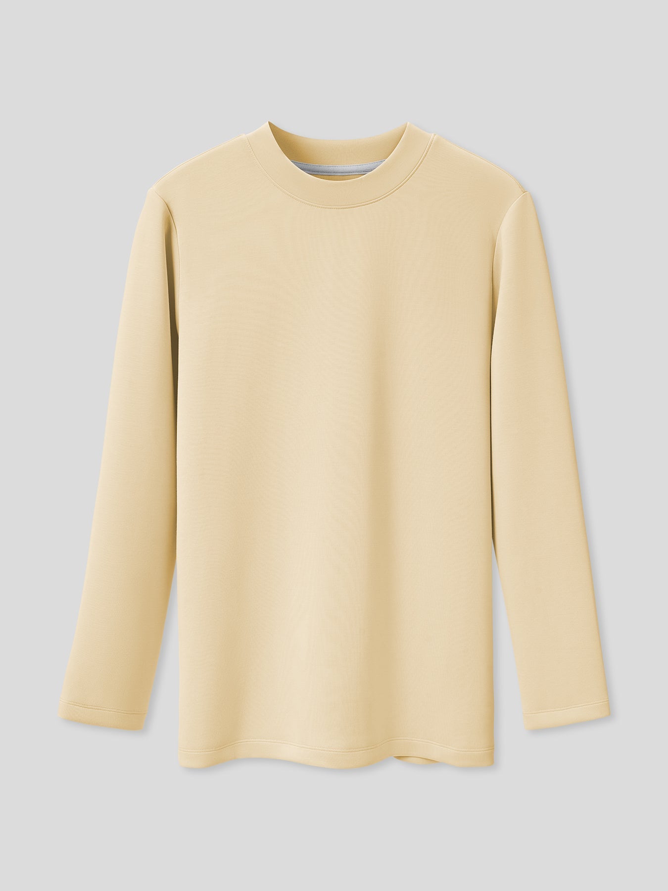 Modal Blend Elbow Patch Long Sleeve Tee