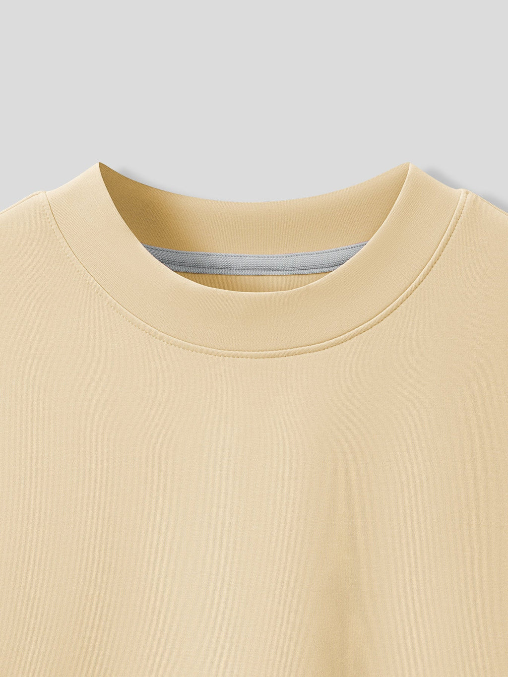 Modal Blend Elbow Patch Long Sleeve Tee