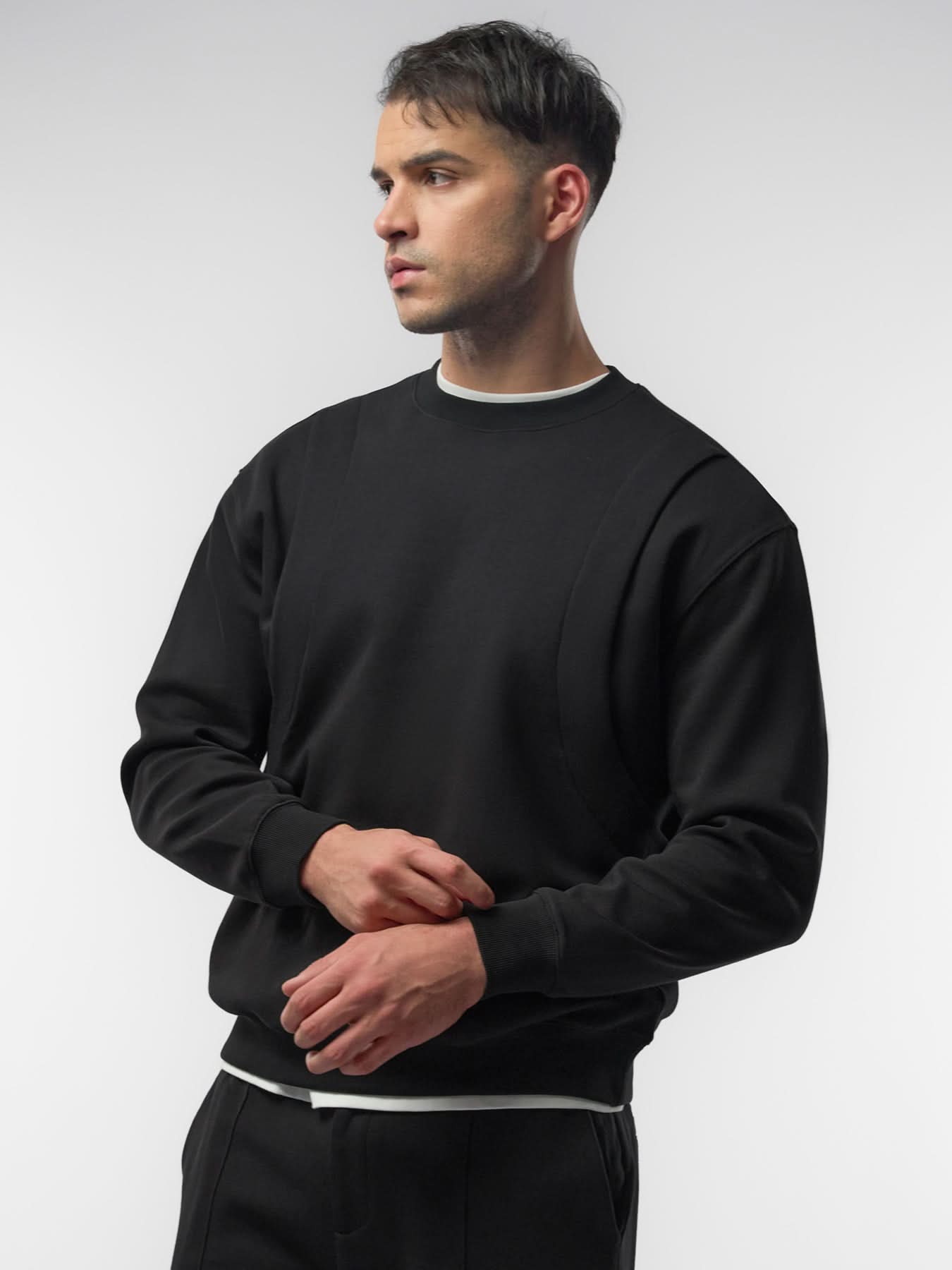CozySpacer Layered Sweatshirt