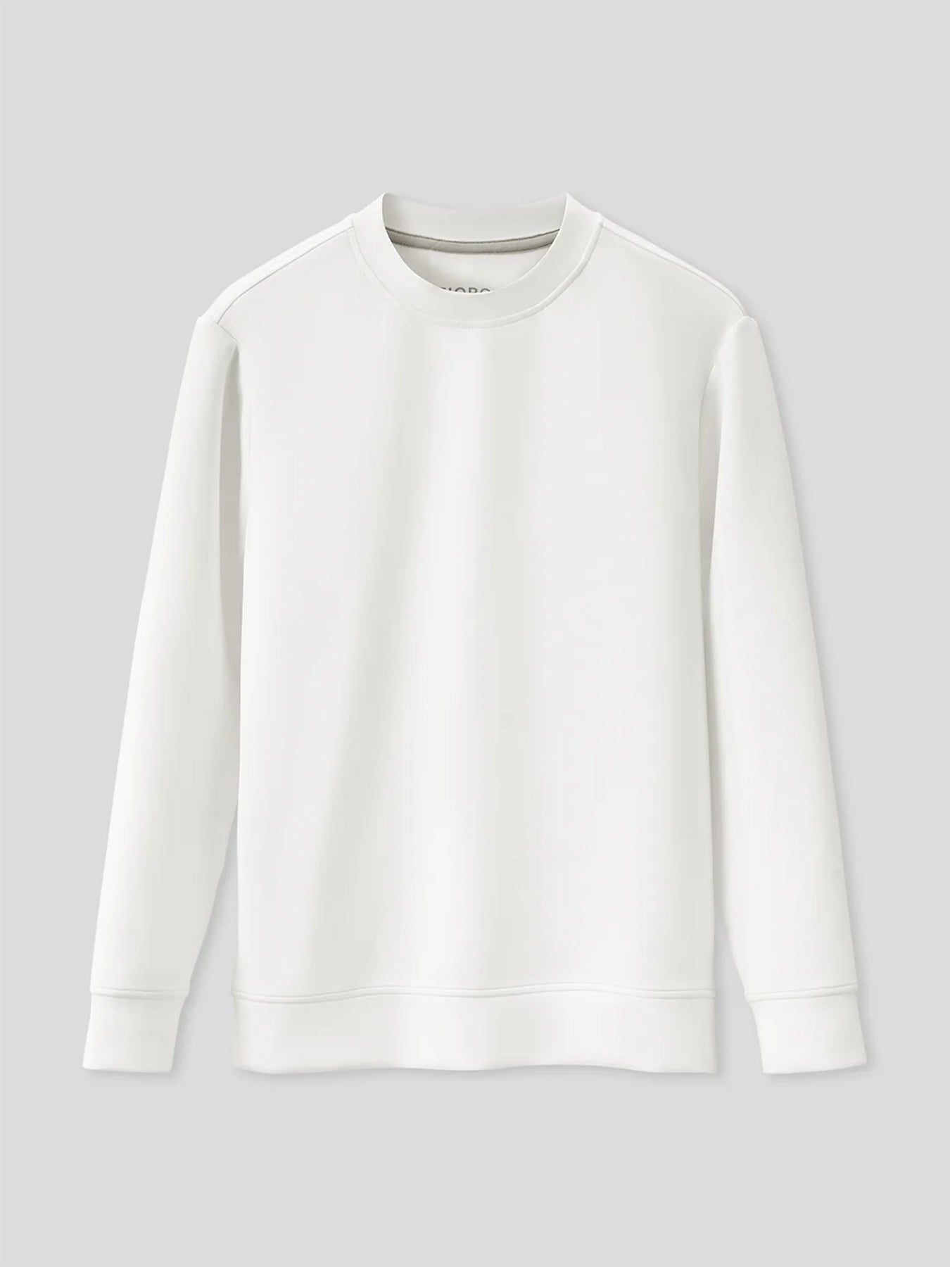 Modal Blend Crew Neck Sweatshirt