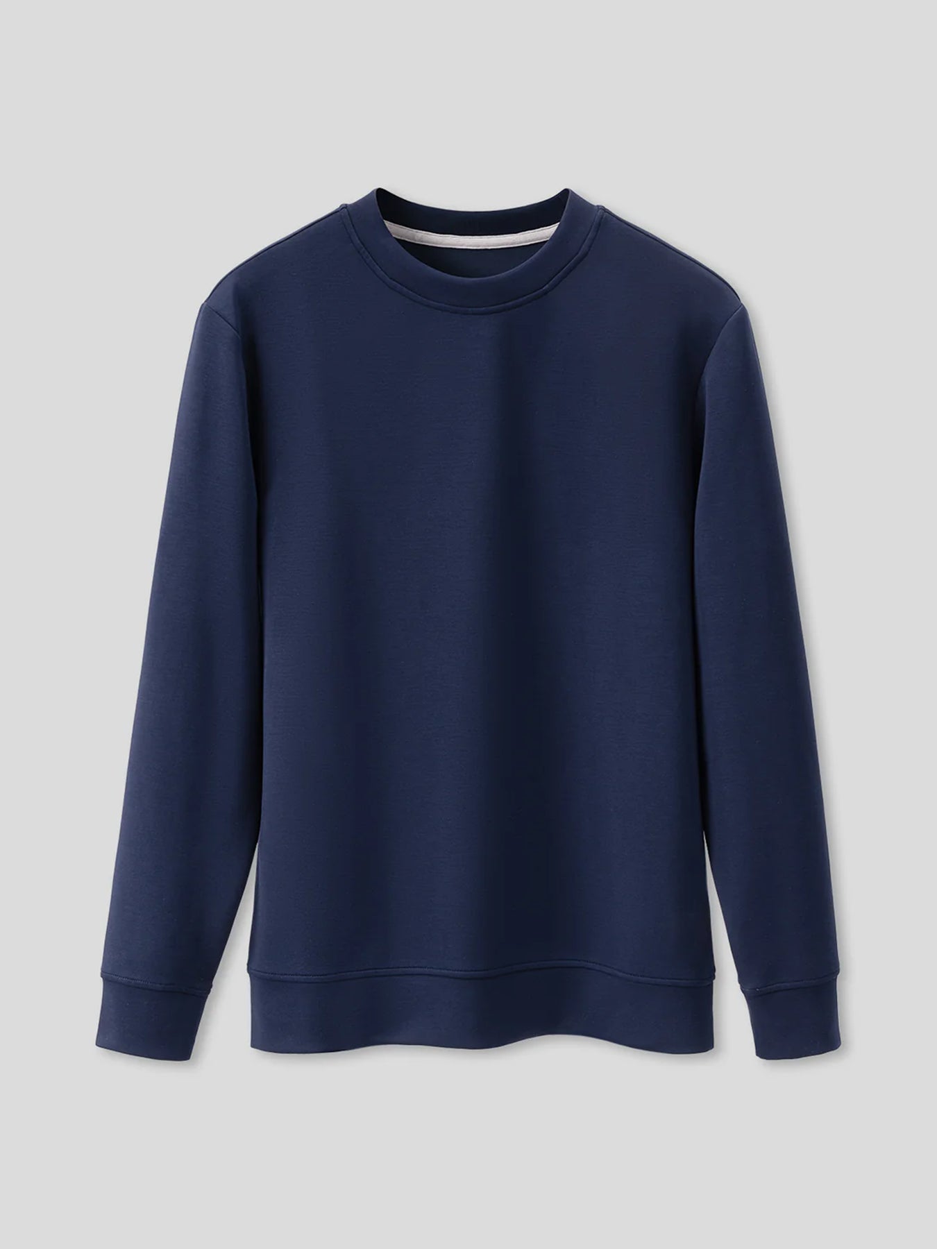 Modal Blend Crew Neck Sweatshirt