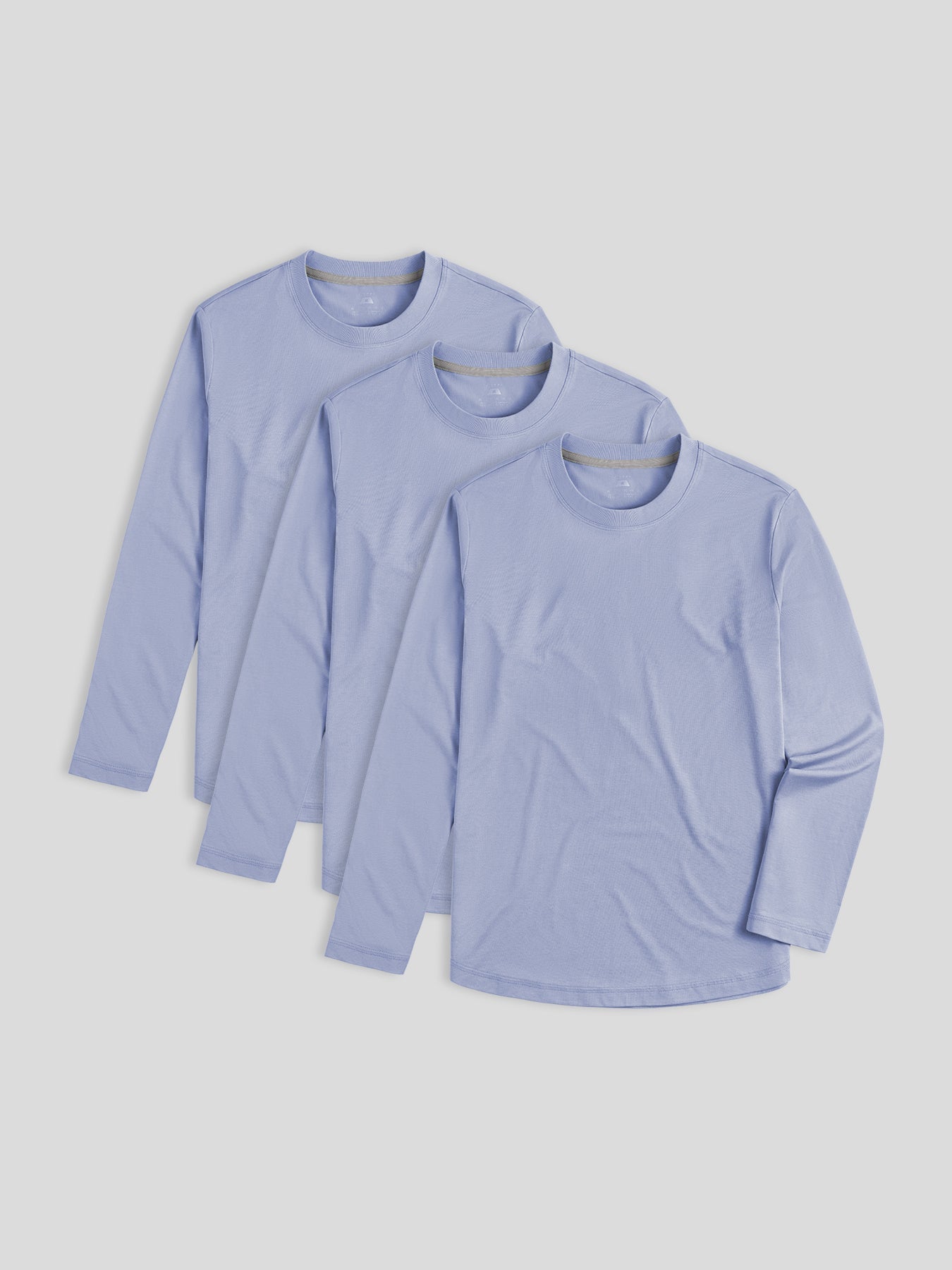 Staysmooth Classic Fit Long Sleeve Tee 3-Pack: New Colors