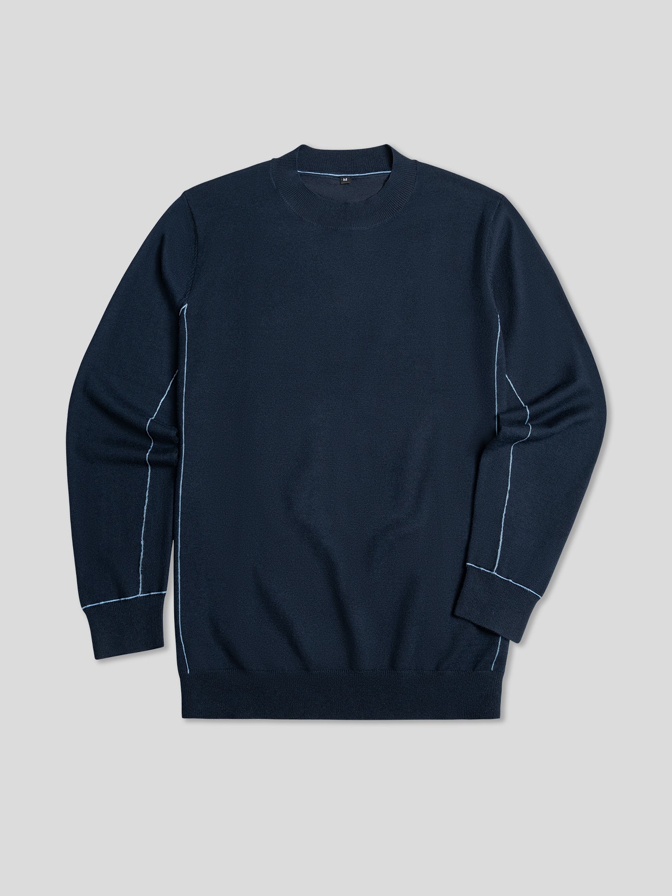 GentleKnit Contrast Stitch Sweater