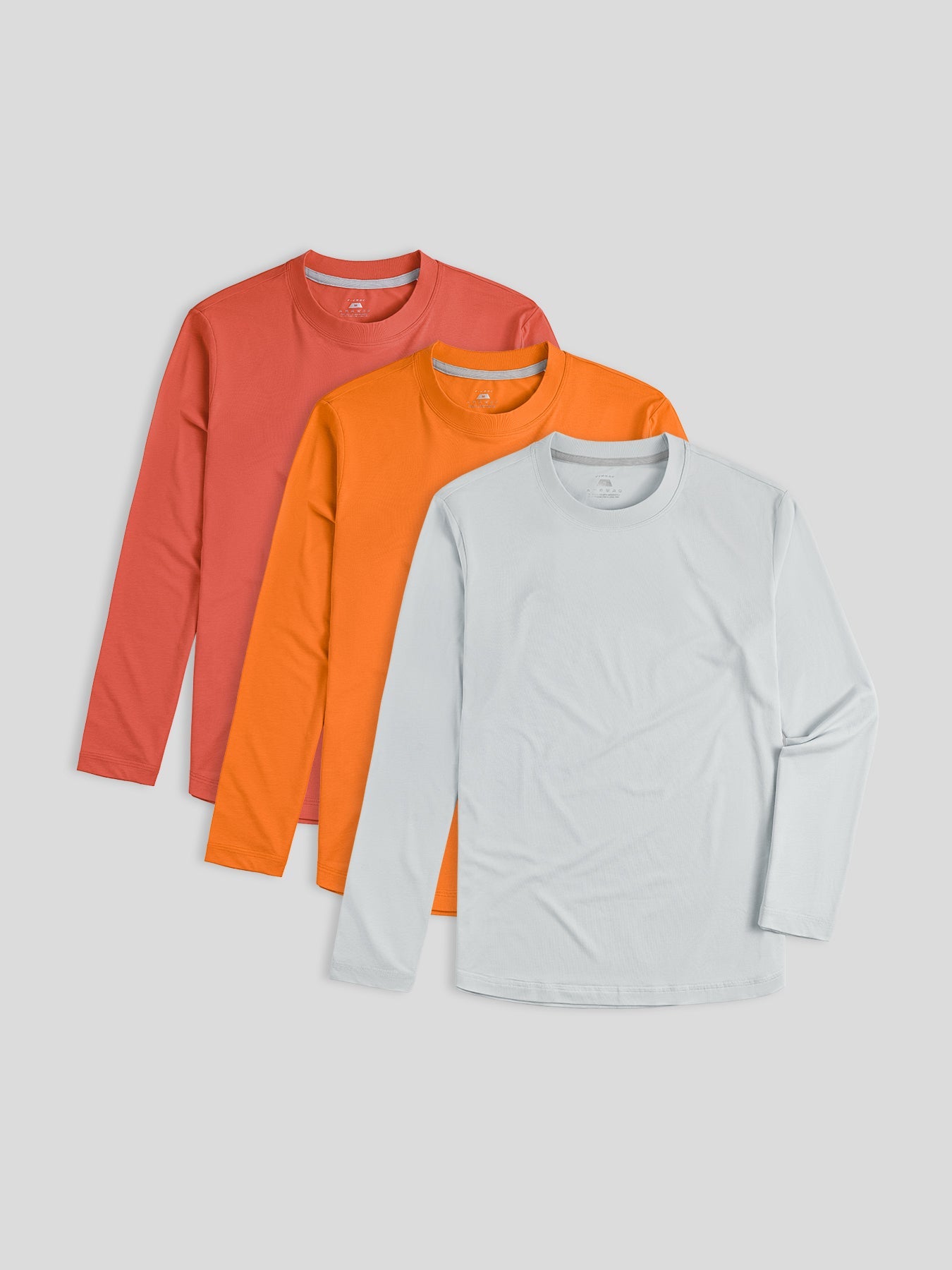 Staysmooth Long Sleeve Tee New Multicolor 3-Pack: Classic Fit