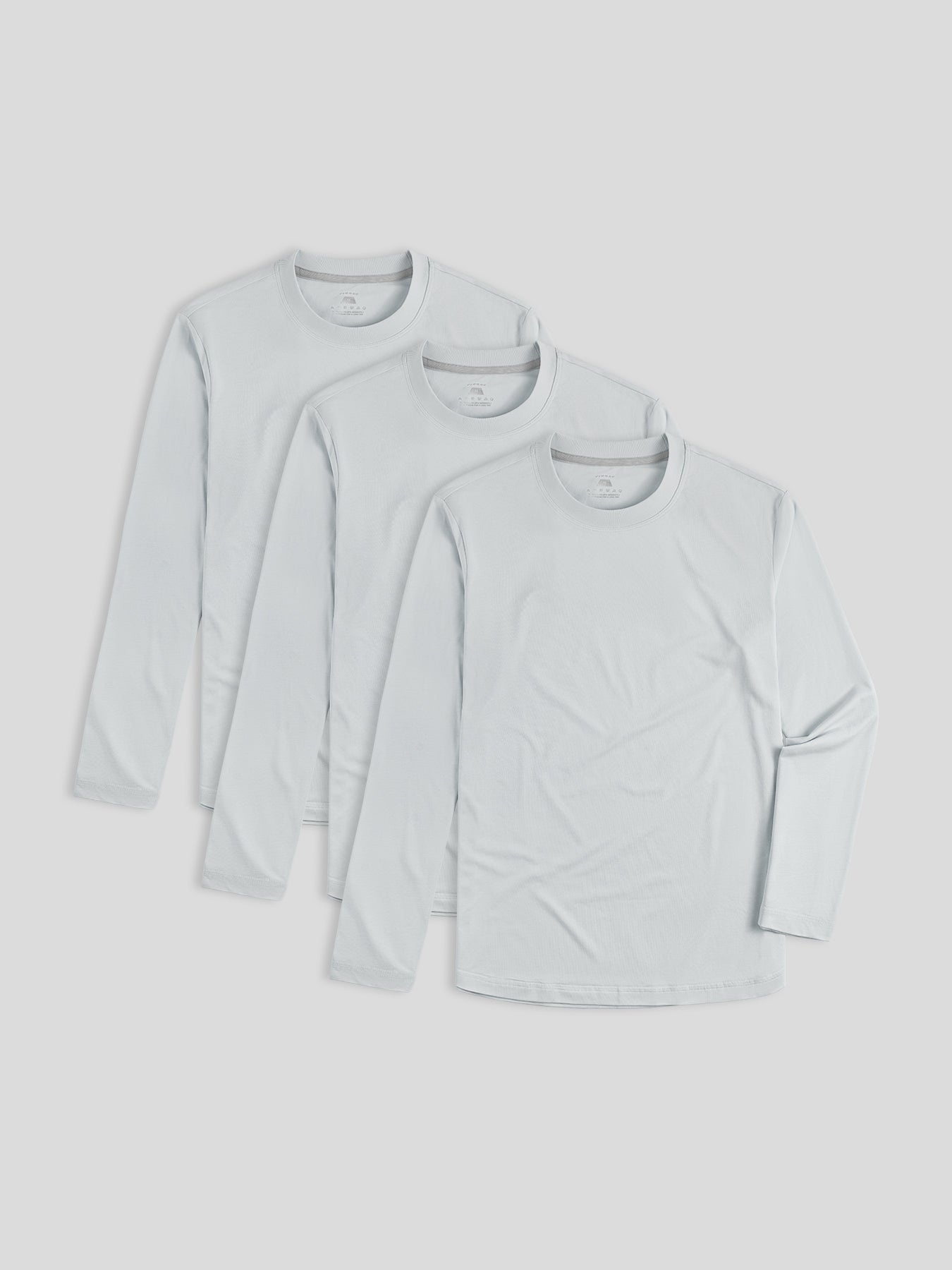 Staysmooth Classic Fit Long Sleeve Tee 3-Pack: New Colors
