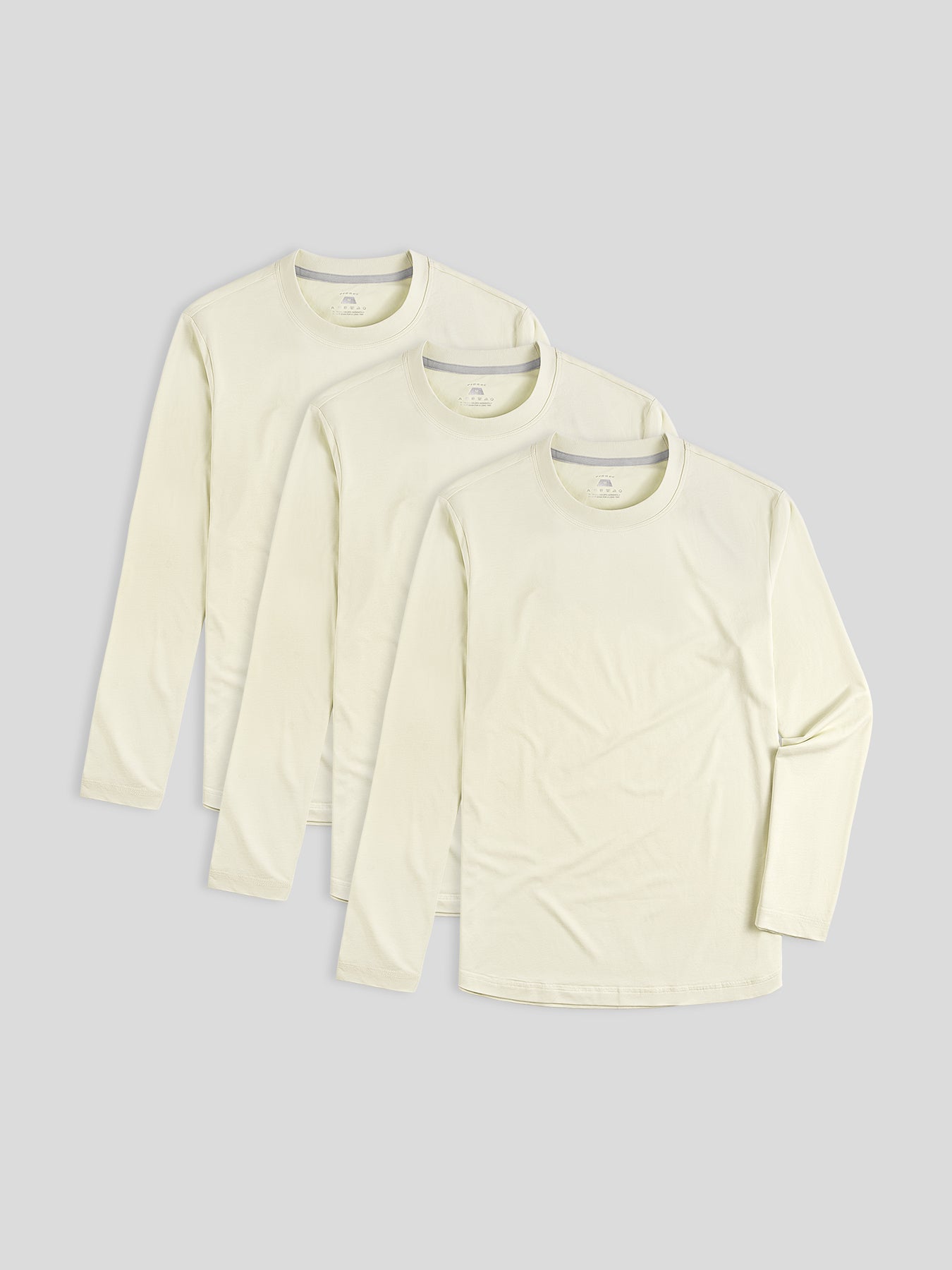 Staysmooth Slim Fit Long Sleeve Tee 3-Pack: New Colors