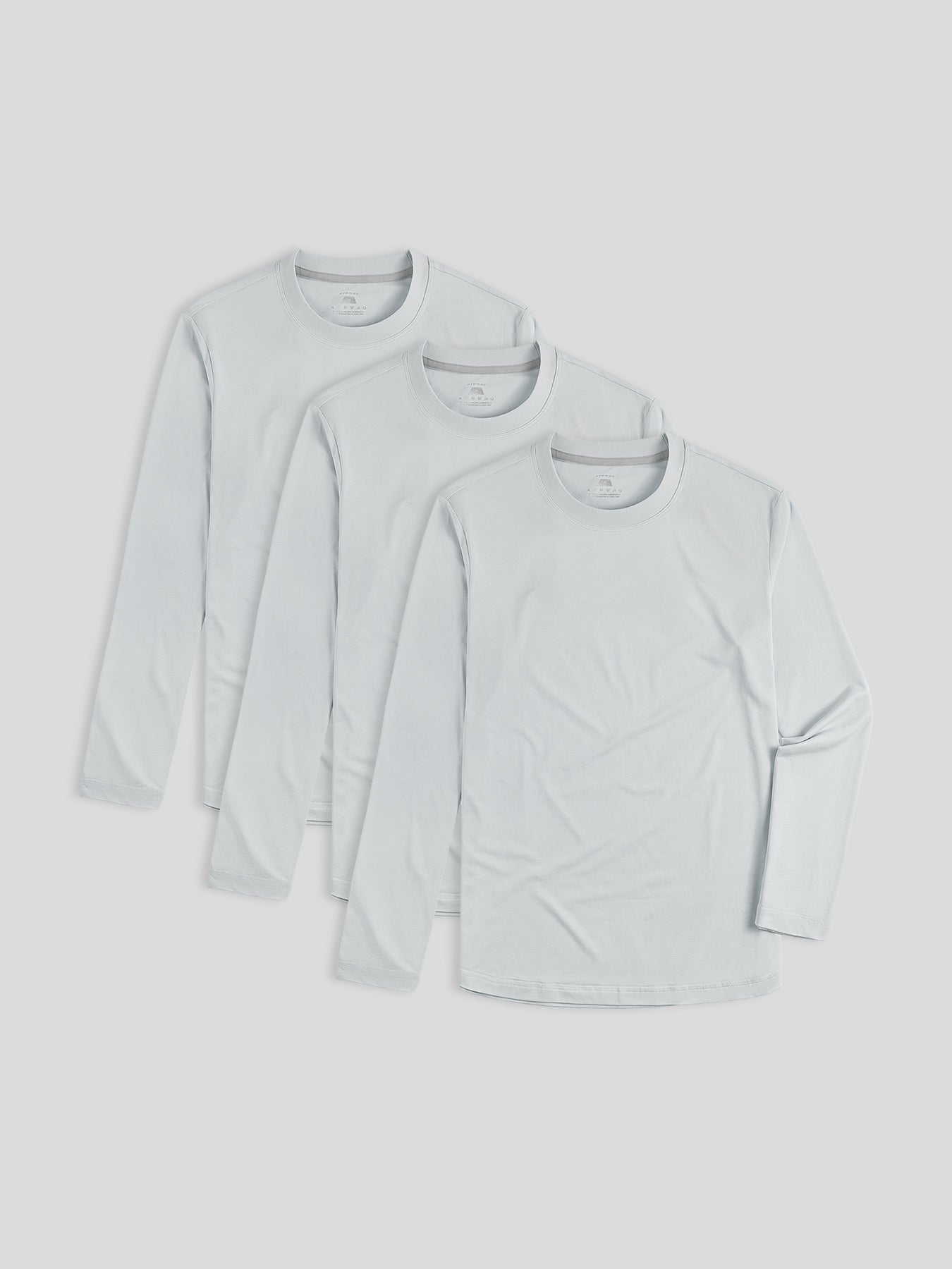 Staysmooth Slim Fit Long Sleeve Tee 3-Pack: New Colors